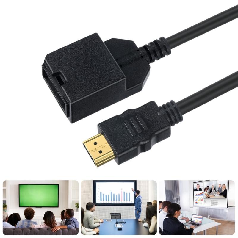 Премиальный HDMI1.4 Кабель Удлинительный кабель HDMI Поддерживает Четкое видео 1080p Передача Аудио Высокая скорость С Ethernet 1,5 м Черный