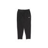 Logo Print Solid Color Casual Sports Long Pants Men Bottoms Black CW2661-010