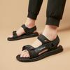 Летние сандалии мужские новые модные модные универсальные мужские пляжные туфли с мягкой подошвой для отдыха на открытом воздухе