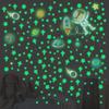 Astronaut Universe Luminous Wall Stickers - Self-Adhesive Starry Sky Room Decor