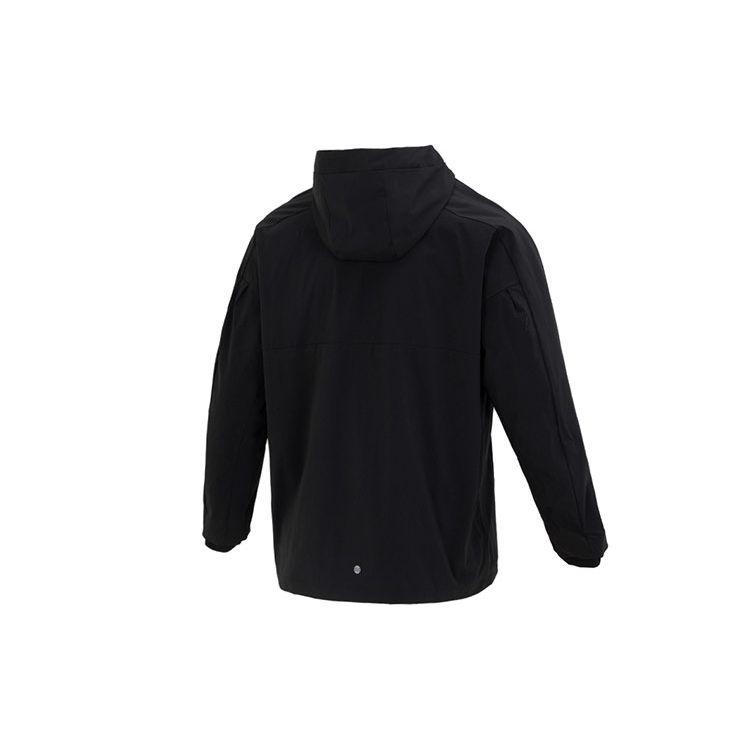 Adidas Мужская куртка с капюшоном на флисовой подкладке Essential, черная IK7681