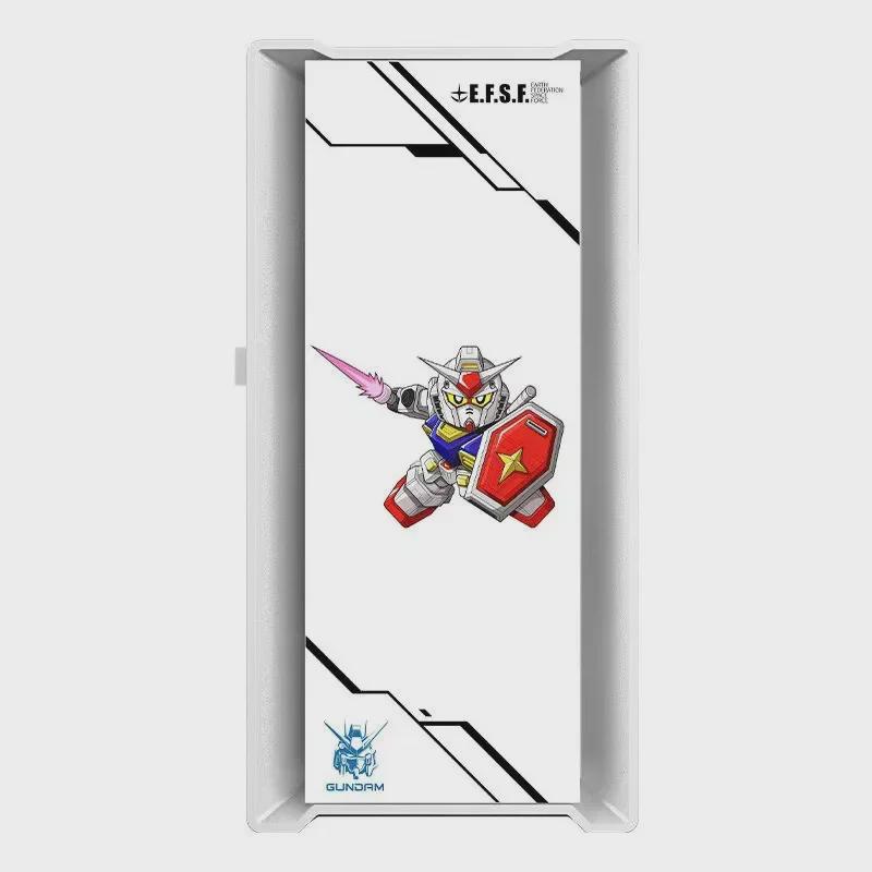Корпус настольного компьютера Wanjia Juechen Gundam-Themed с закаленным стеклом и поддержкой водяного охлаждения