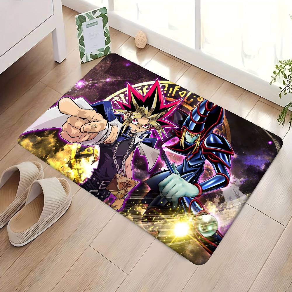 1PC Anime Y-Yu G-gi O-oh Bathroom Mat Anti-slip Absorb Water Long Strip Cushion Bedroon Mat Welcome Doormat