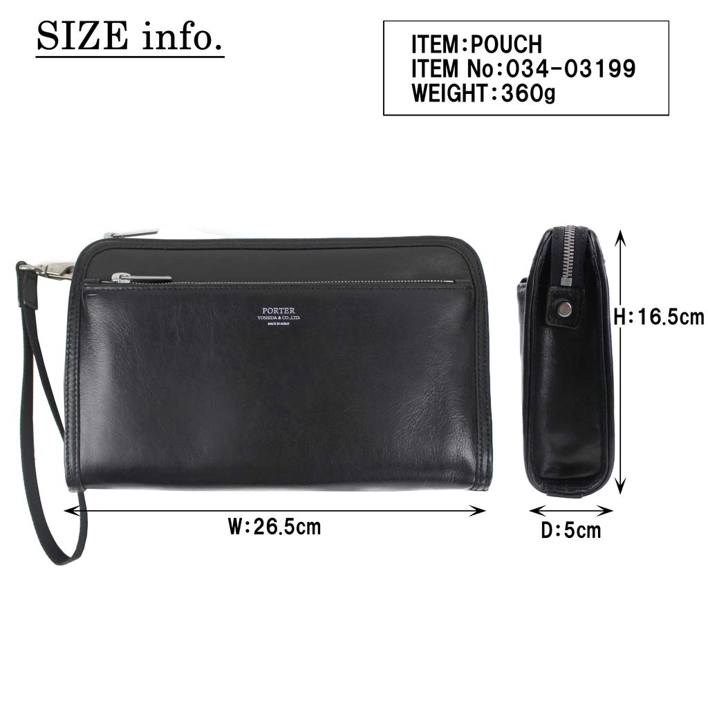 PORTER CLERK Second Bag [PORTER] 034-03199 Black/10