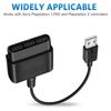 Для PS1/PS2 Dual-shock Joypad GamePad to PS3 PC USB Games Controller адаптер-конвертер кабель без драйвера ABS-материал