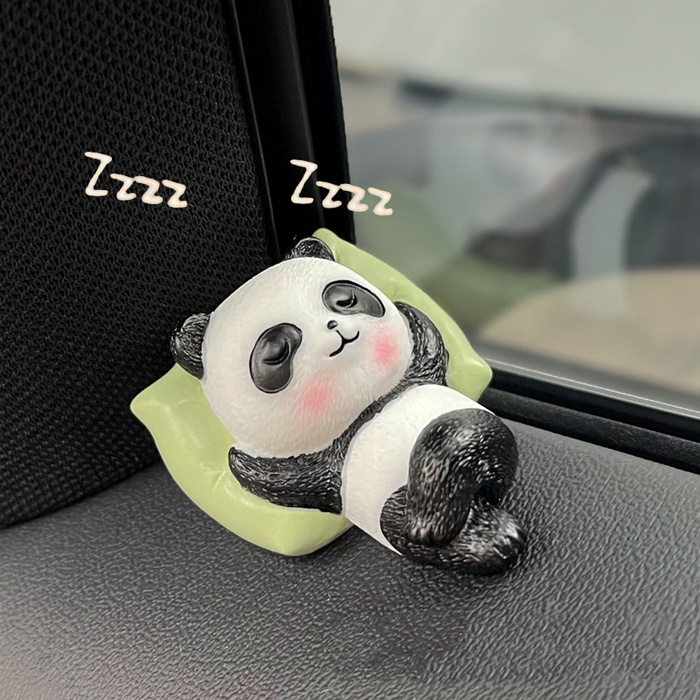 Милые животные украшения для автомобиля аниме панда свинья кролик украшения приборная панель центральная консоль украшения кукла аксессуары для интерьера