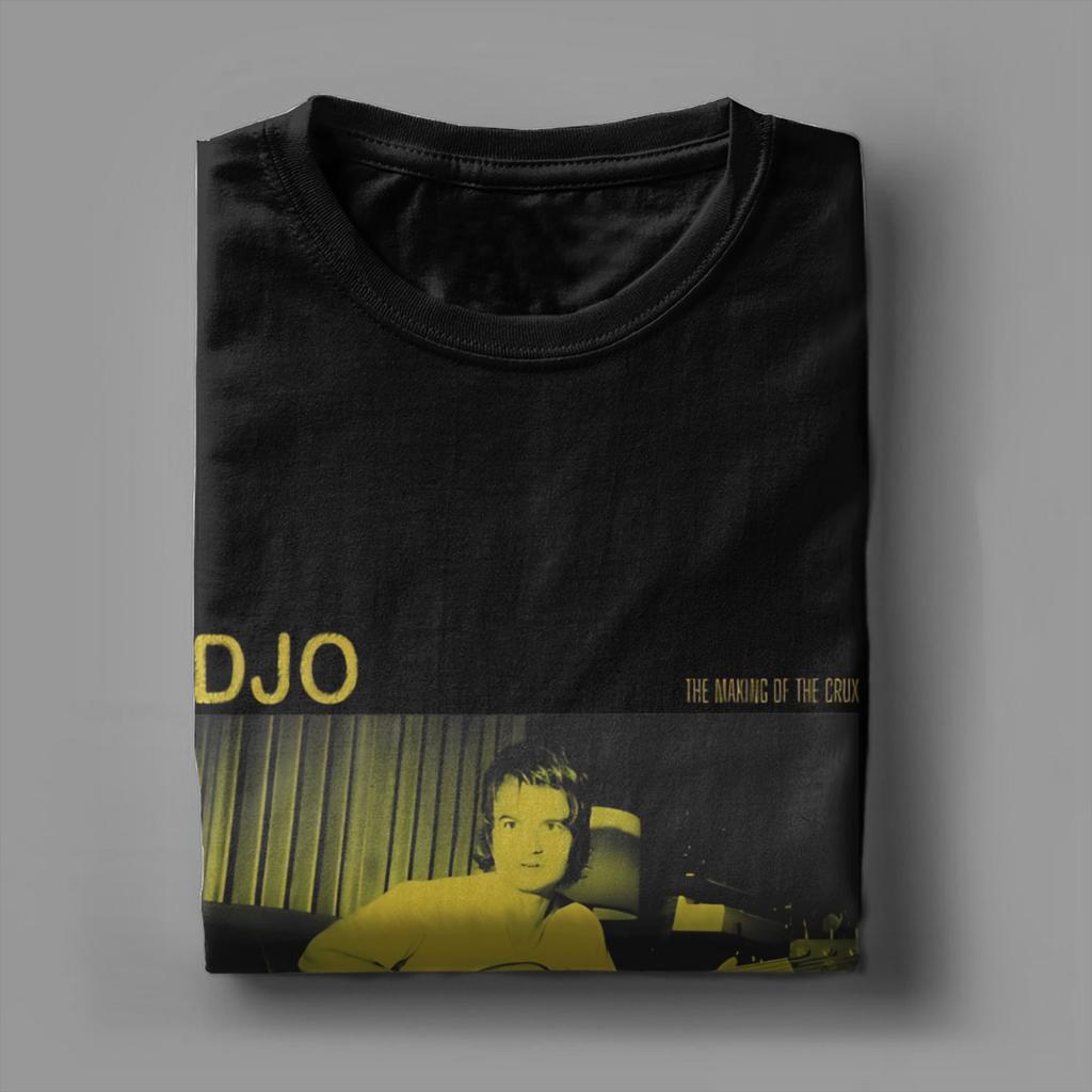 Мужская футболка Djo Music Хлопковые топы Новинка с коротким рукавом с круглым вырезом Футболка Большие размеры Футболки - Мужская летняя хлопковая футболка с принтом