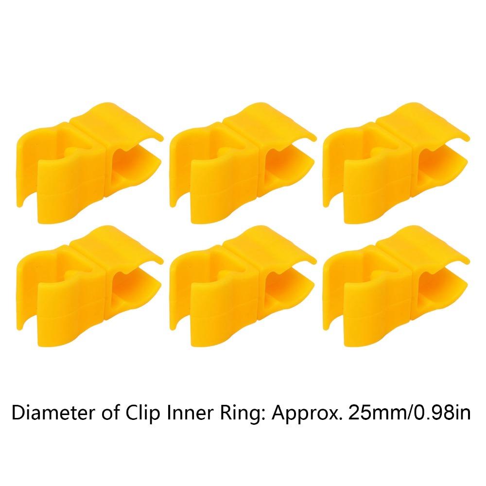 10PCS Swivel Clips Football Flag Pole Buckle Agility Poles Clip Buckle Obstacle Course