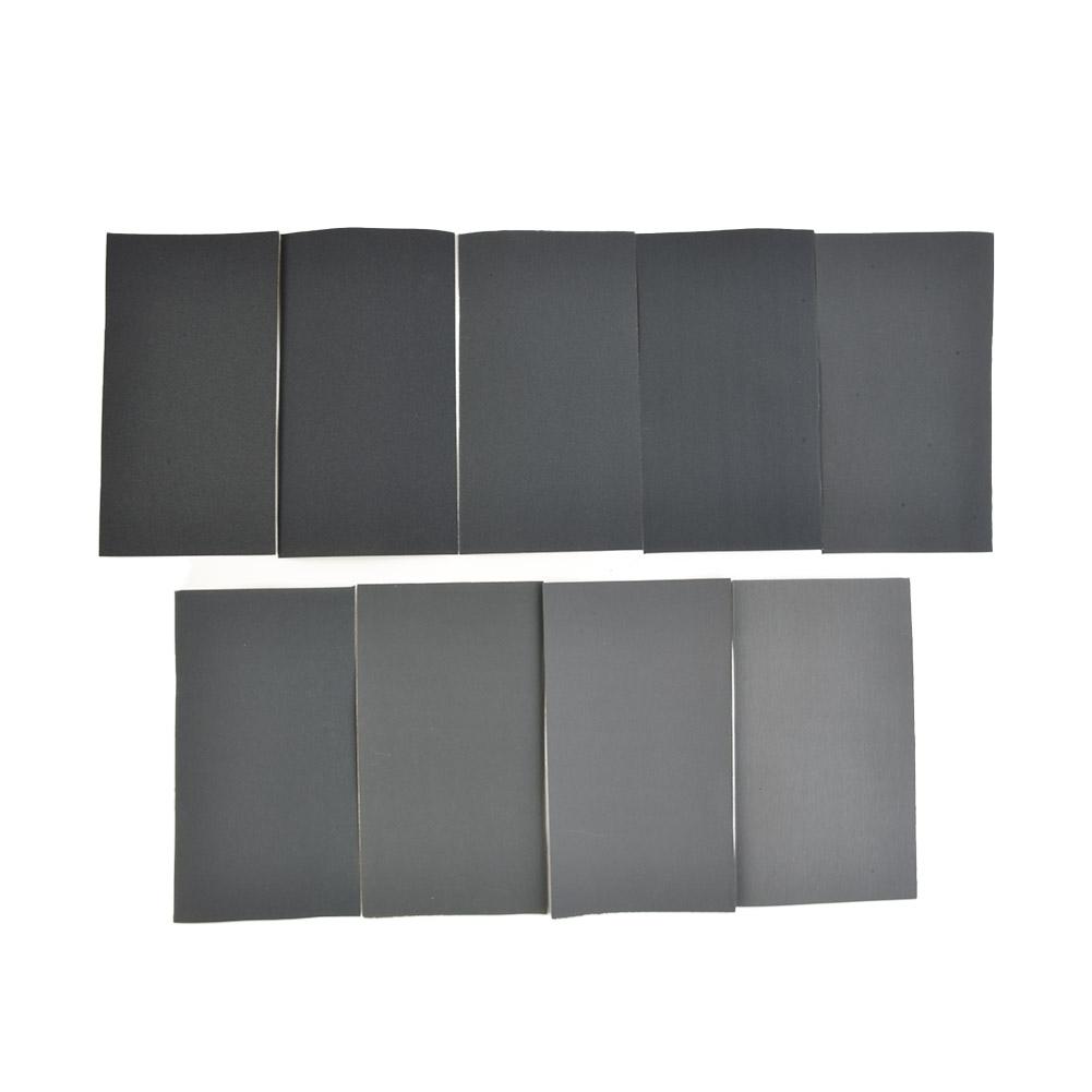 15Pcs Sandpaper Silicon Carbide Replacement Paint Car Body Accessories