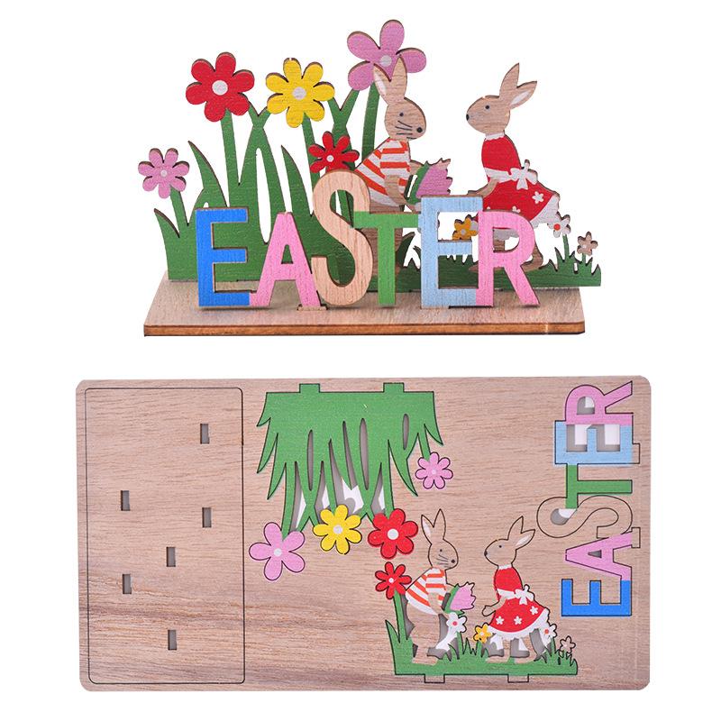 Пасха, Новый дизайн, Креативное дерево, DIY пасхальные поделки, Настольное украшение, Пасхальный кролик, Домашние декоративные украшения