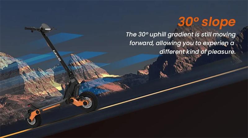 EU Stock Original KuKirin G3 Electric Scooter 1200W Motor 52V 18Ah Battery 52KM/H Max Speed 63KM Range Smart Kickscooter