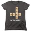 Scrabble Женская футболка Словоблуд Угольный цвет Унисекс футболка