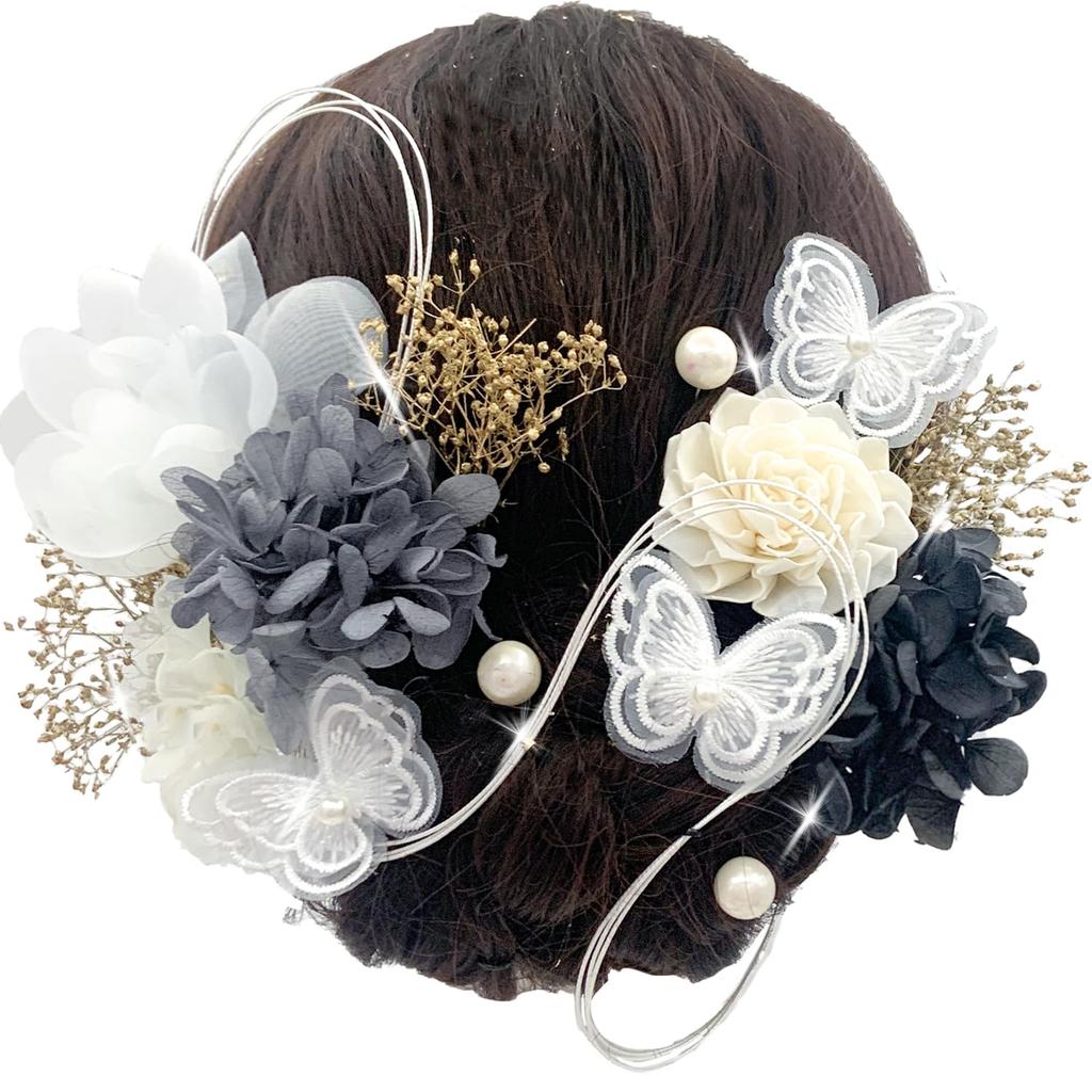JZOON Hair Ornaments for Dried and Solar Popular Hair Accessories for Photo and Japanese Perfect for and Set In White and Y1704 Coming-of-Age