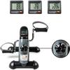Kit Bundle Sport Fitness Pédalier + Tapis - Pédalier statique - Velora - Tapis antidérapant - Résistance réglable - Compteur LCD