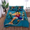 Аниме Постельное белье O-Ones Pieces Японский Пододеяльник Наволочка Луффи для детей Мальчиков Подарок Односпальный Двуспальный Кинг-сайз