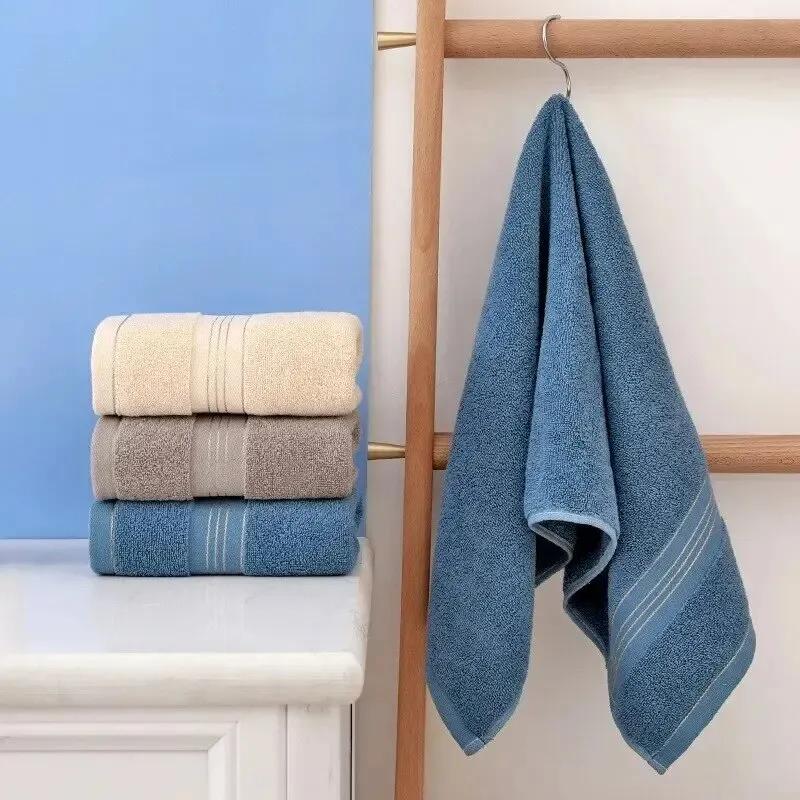 1 Towels Thickened Absorbent Towel Pure Cotton Quick Absorbent Soft Quick Dry Thickened Face Towel