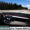 Коврик на приборную панель автомобиля, накладка на панель, чехол на стол для Toyota RAV4 RAV 4 XA40 40 2013 2014 2015 2016 2017 2018 Аксессуары