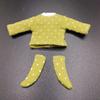Suits for 1/12BJD Dolls Doll T-shirt Socks DIY Doll Clothes Cotton Dot Blouse Doll Cotton T-shirt