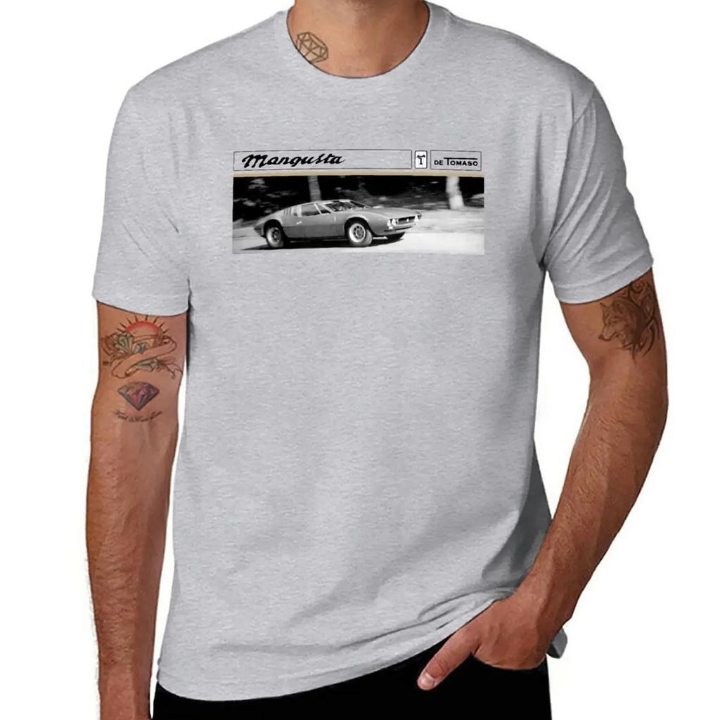 DE TOMASO MANGUSTA T-Shirt quick-drying tops summer clothes designer t shirt men