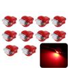 10Pcs New 1SMD T5 B8.5D Car Lights Dashboard Side Interior Dash Lights Gauge LED Indicator Bulbs