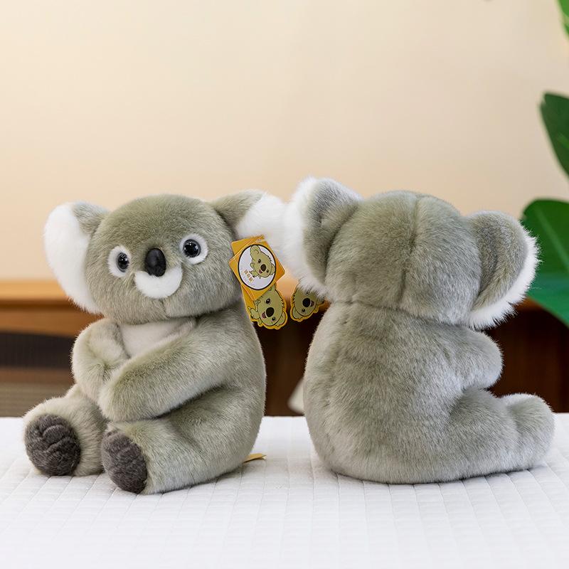 Super cute koala plush toy fashion home pendant office healing doll doll ornament zoo souvenir