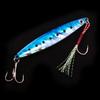 Orurudo Fishing Tackle Metal Jig Set, 30g x 7cm, 5-Piece Set with Assist Hooks, Metal Jig H, for Warasa, Yellowtail, Amberjack, and Red Sea Bream