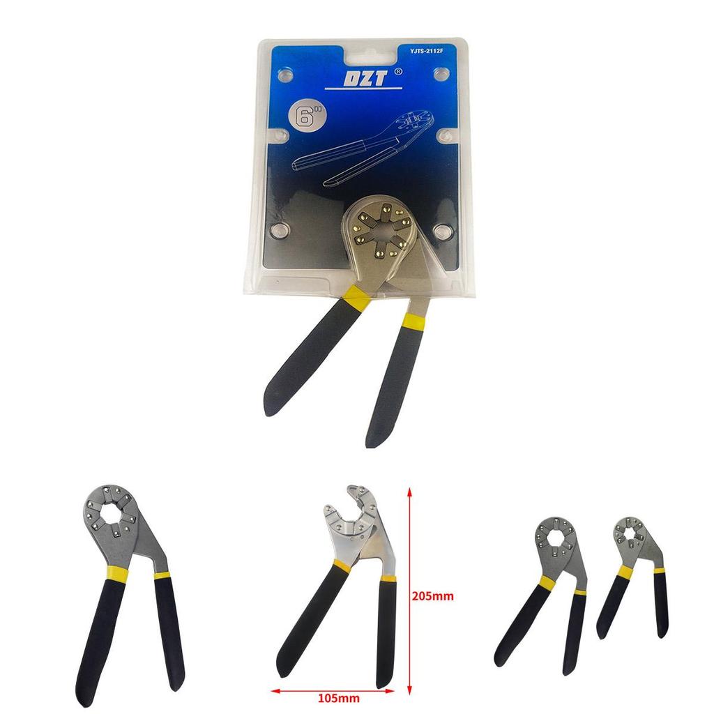 Вневременной дизайн 6"/8" Разводной ключ Для Всех Болтов И Труб С Шестигранной Рукояткой