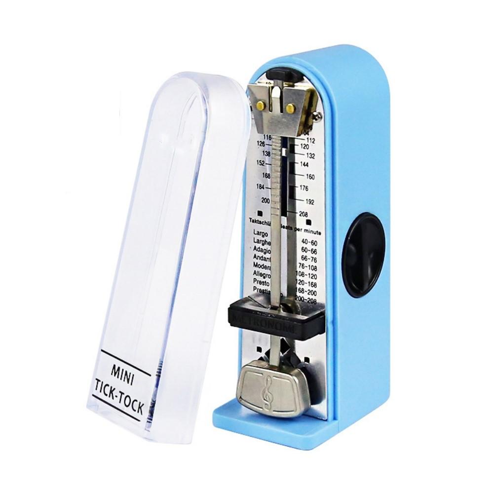 Mini Mechanical Metronome 110*50.8*30.1mm For Piano Guitar ViolinUkulele Portable Metronome Train Music Accessories