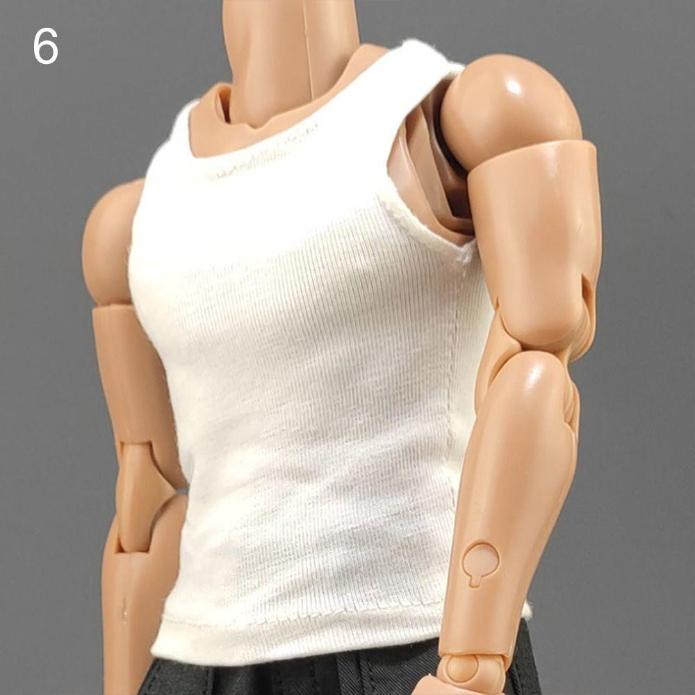 Tops Doll Sports Bottom Soldier Figure Accessory 1/6 Miniature Clothing Soldier Casual T-shirt