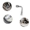 Silver Valve Stem Extenders Multi-Function Tire Valve Extender  Balance Bike