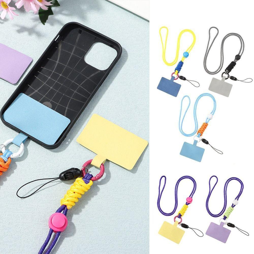 Ремешок для чехла Цепочка для ключей Нейлоновый ремешок Подвесной шнурок на шею Страховочный ремешок для телефона Патч Шнурок для телефона
