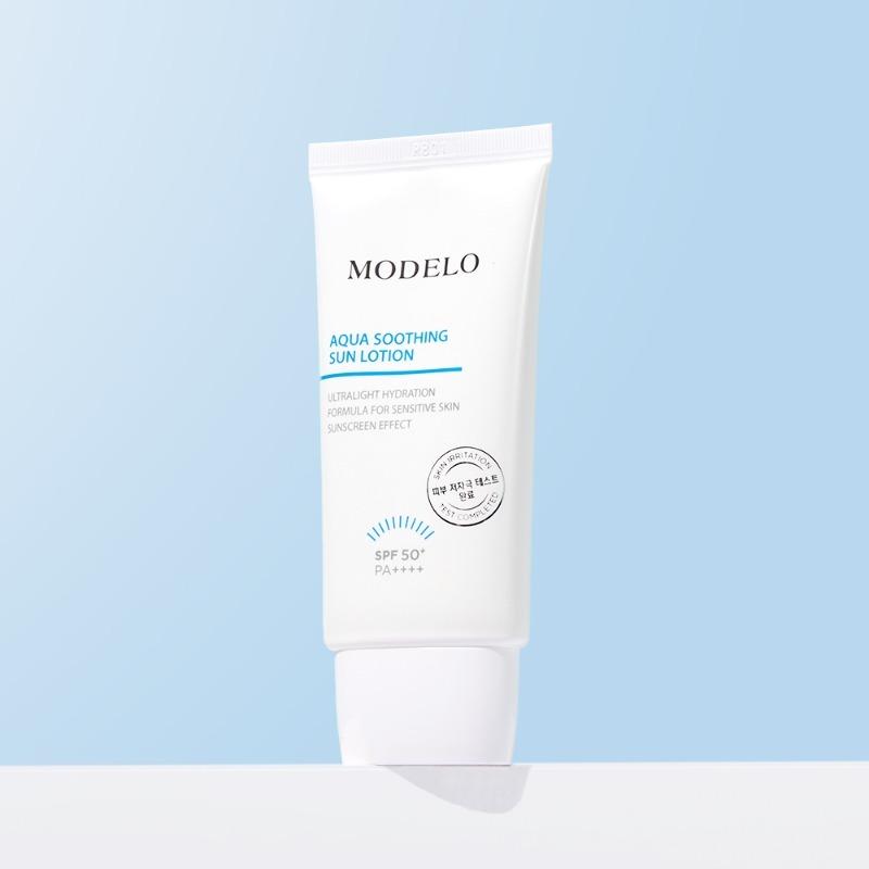 МОДЕЛЬ Aqua Soothing Sun Lotion 50 мл SPF50+ PA++++