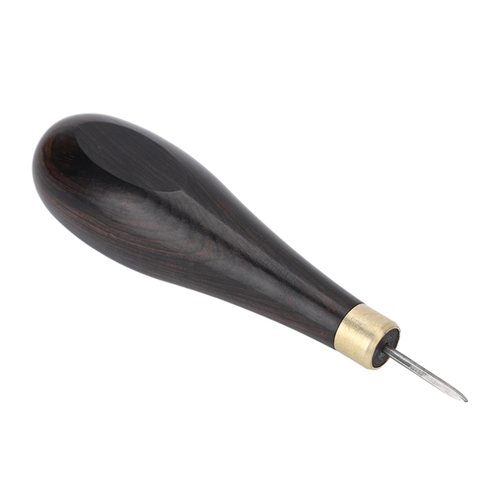 Ромбовидное шило 3 мм красное сандаловое сверло ромбовидной формы профессиональные инструменты для кожи ручной работы своими руками