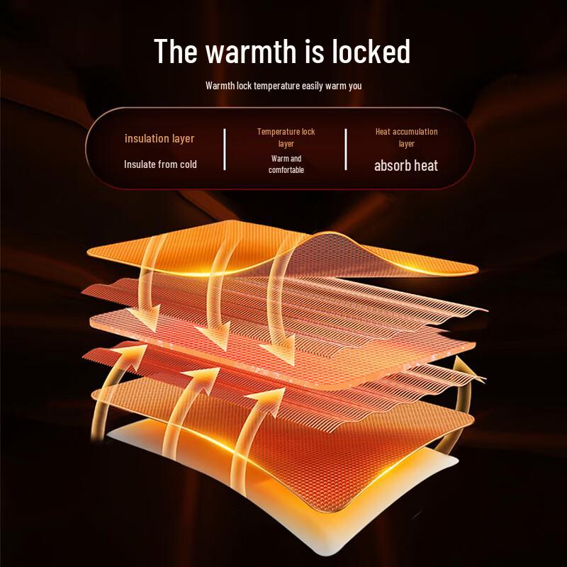 Jeanswest Men's Fleece-Lined Half-High Collar Sweater