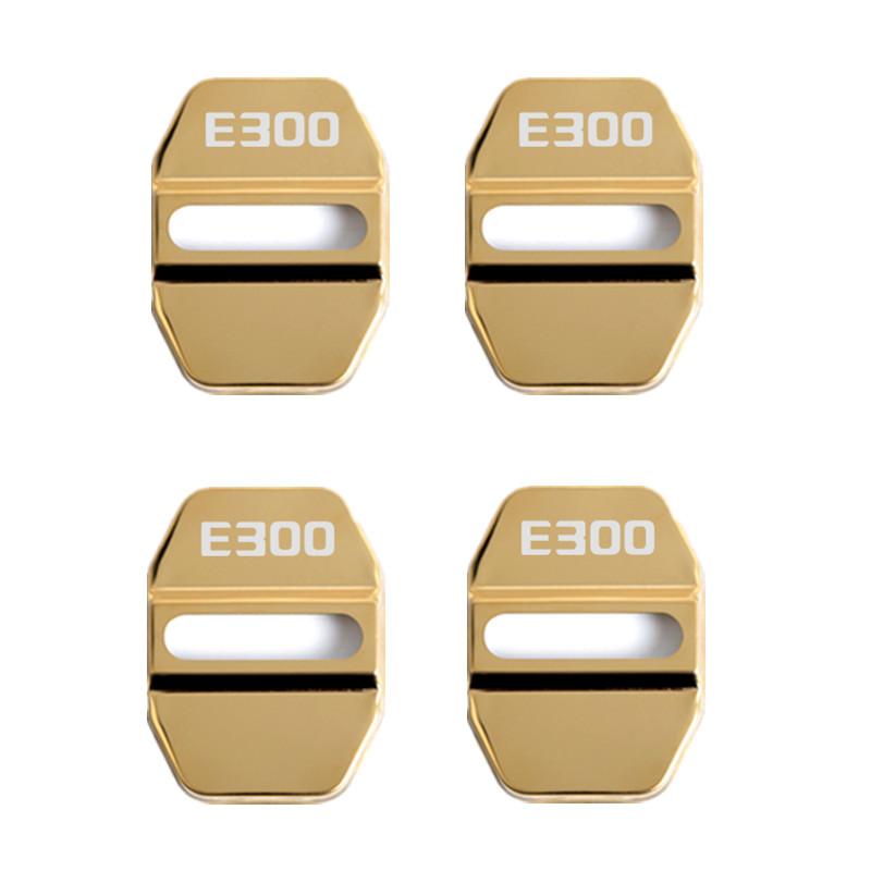 AXX2   4pcs For Mercedes Benz MB AMG E300 W203 W204 W108 W126 W168 W169 W176 W177 W205 W212 W213 Car Buckle Door Lock Cover styling