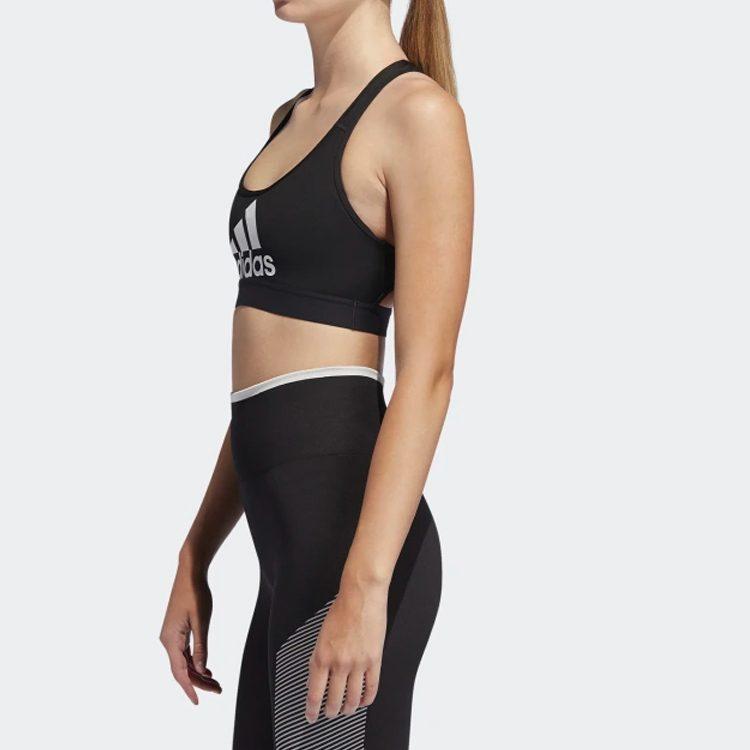 adidas Спортивное нижнее белье женское черное средняя поддержка EA3298