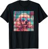Poodle Dog Synthwave Vibe Humor Funny T-Shirt