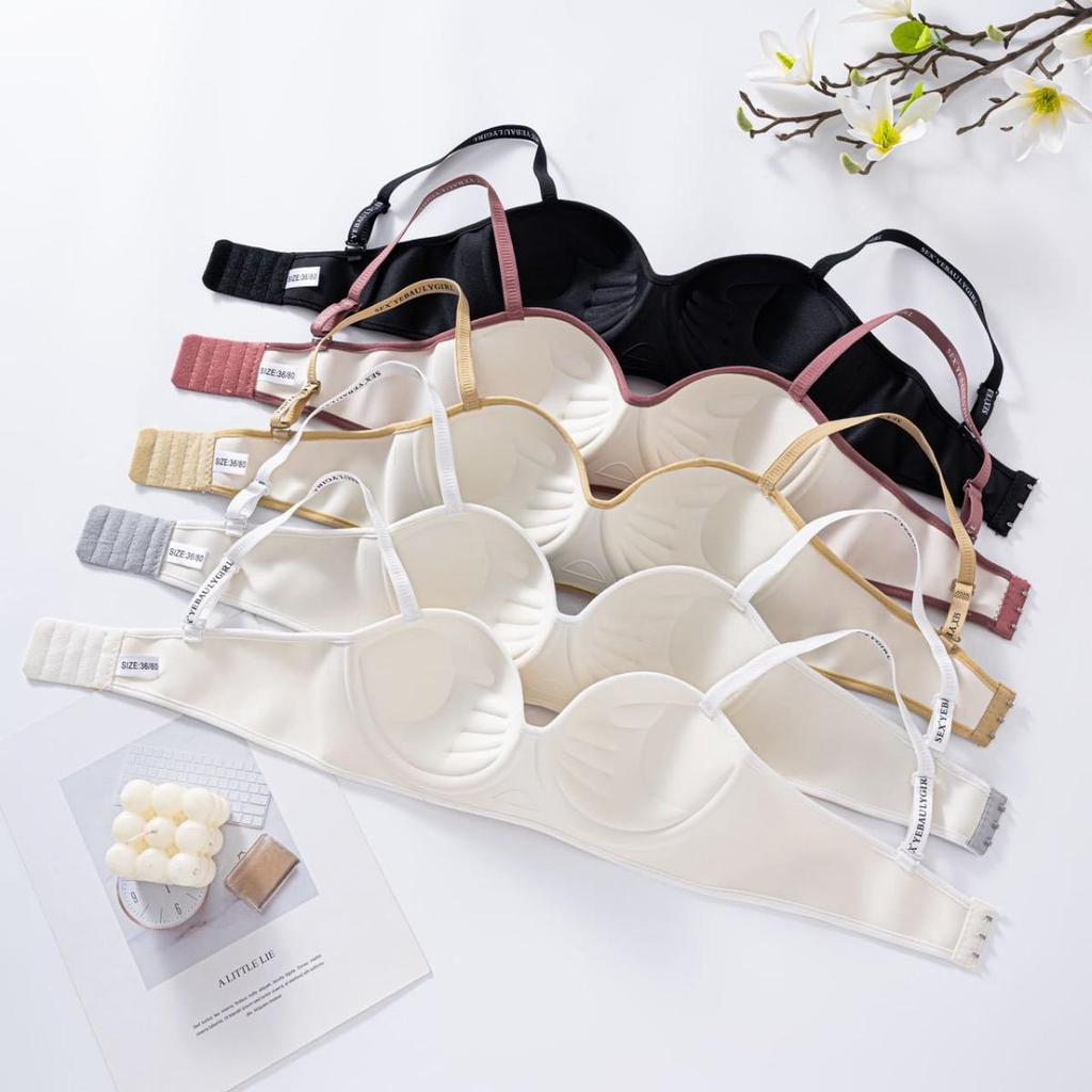 Enhanced Lift Seamless Bra for Girls – Wire-Free, Anti-Sag, & Thickened Design