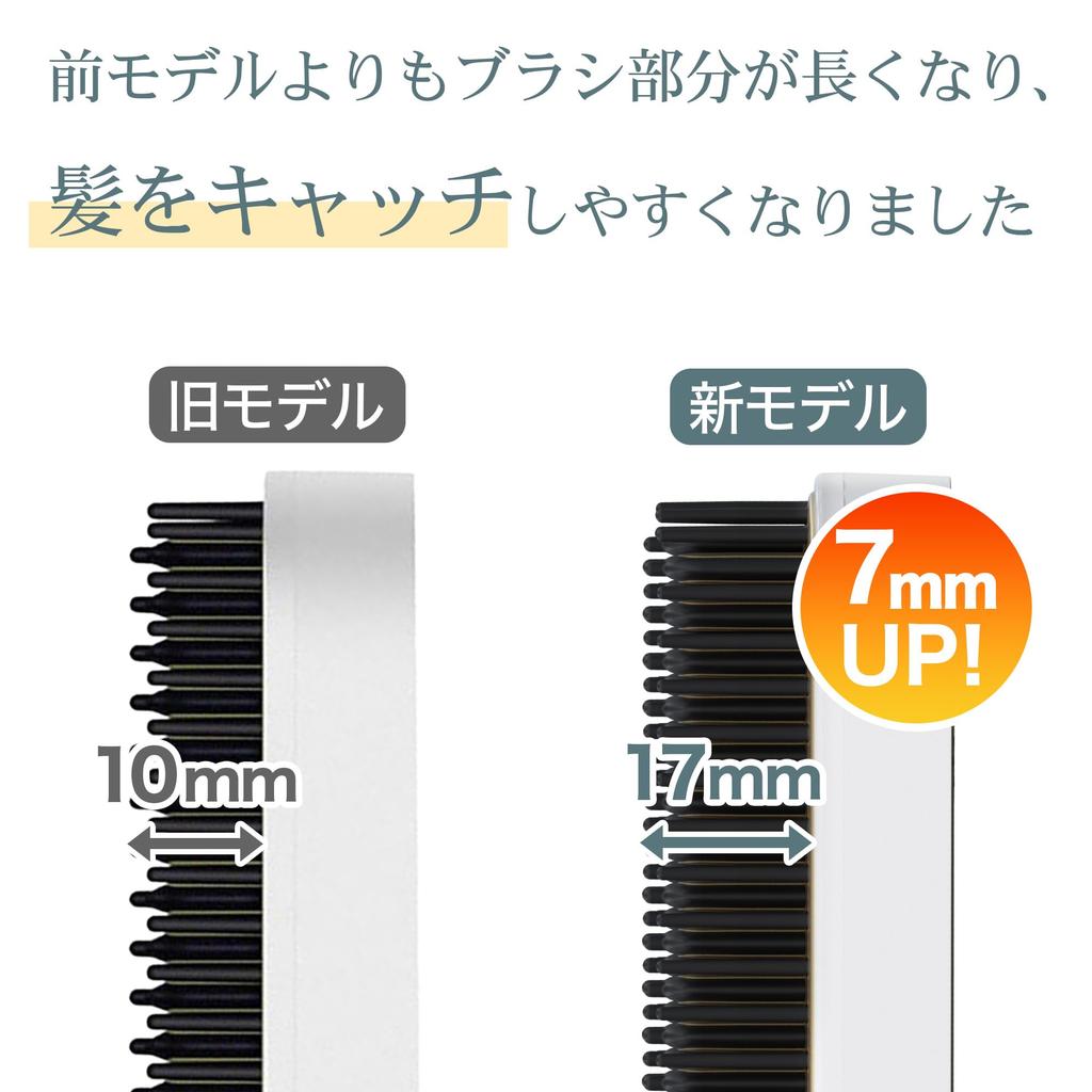 Термощетка Мини-щетка для выпрямления волос Утюжок для волос Легкий 247 г Нагрев 45 секунд В комплекте с термостойким чехлом 5 настроек Прямая щетка для волос Тонкая