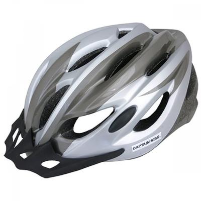Captain Stag Y 6517 [велосипедный шлем Vento Vent Soft Shell Xl размер приблизительный. 60 64 см Титан Серебристый]