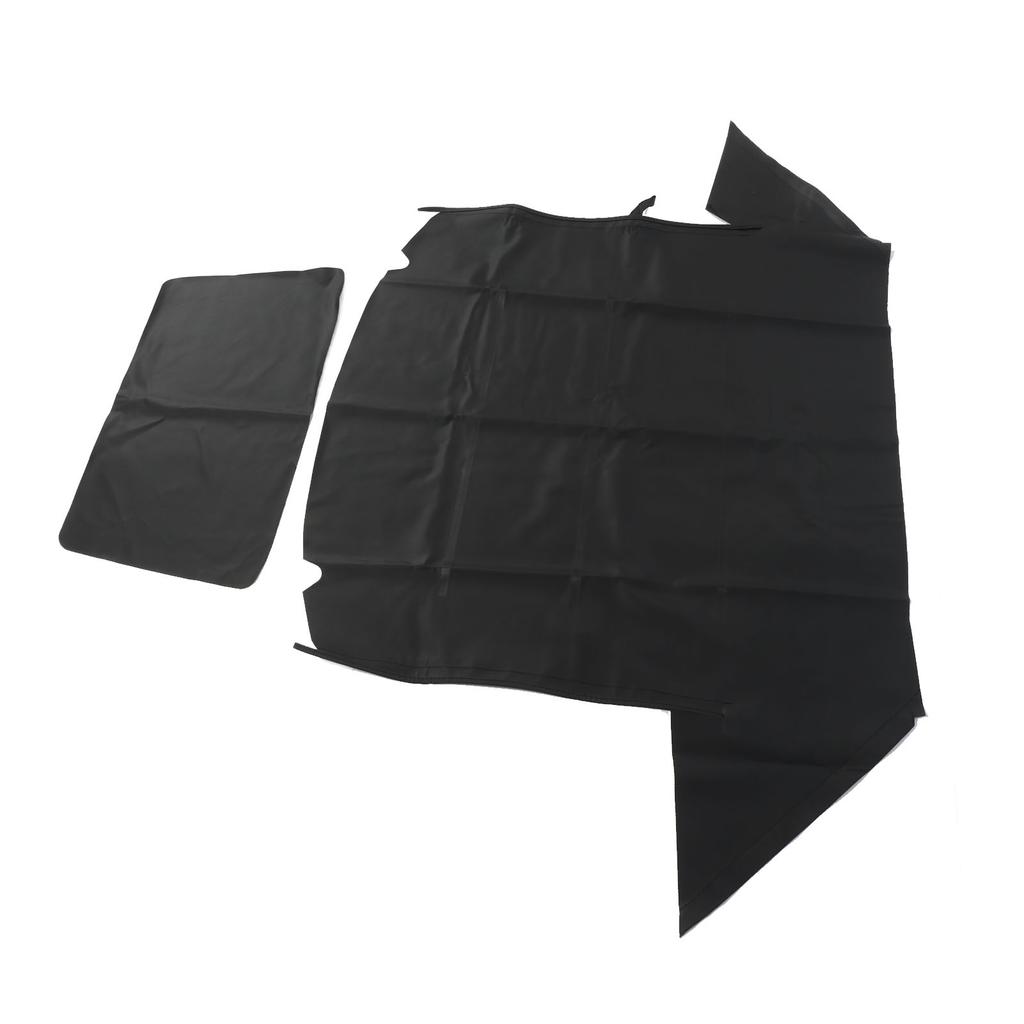 Black Convertible Soft Top Canvas Abrasion Resistant MB03 22 Replacement for Benz R129 SL Bodies 1990 to 2002