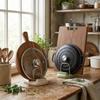 Plastic Cutting Board Holder Stable Pot Lid Stand Multi-functional Pot Cover Shelf  for Kitchen
