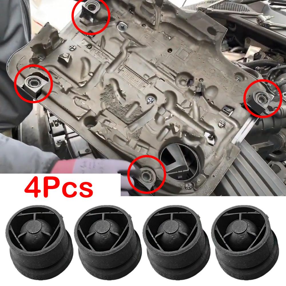 4X Engine Cover Grommet Buffer Bumper Stop Jounce Bush For Nissan Qashqai J11 2014 2015 2016 2017 2018 2019 2020