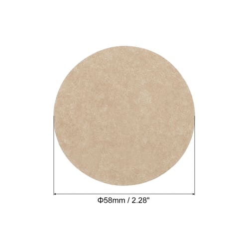 PATIKIL Disposable Round Brown Paper Filters for Mocha Pots, 2.28-inch OD, Espresso Maker, Cafe, Office Use, 200-Pack