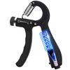 Catsobat Hand Grip Counter Digital Battery Professional Muscle Training Grip Gripper Load Adjustable Day Built-in [30 Manufacturer's Warranty] (Black)