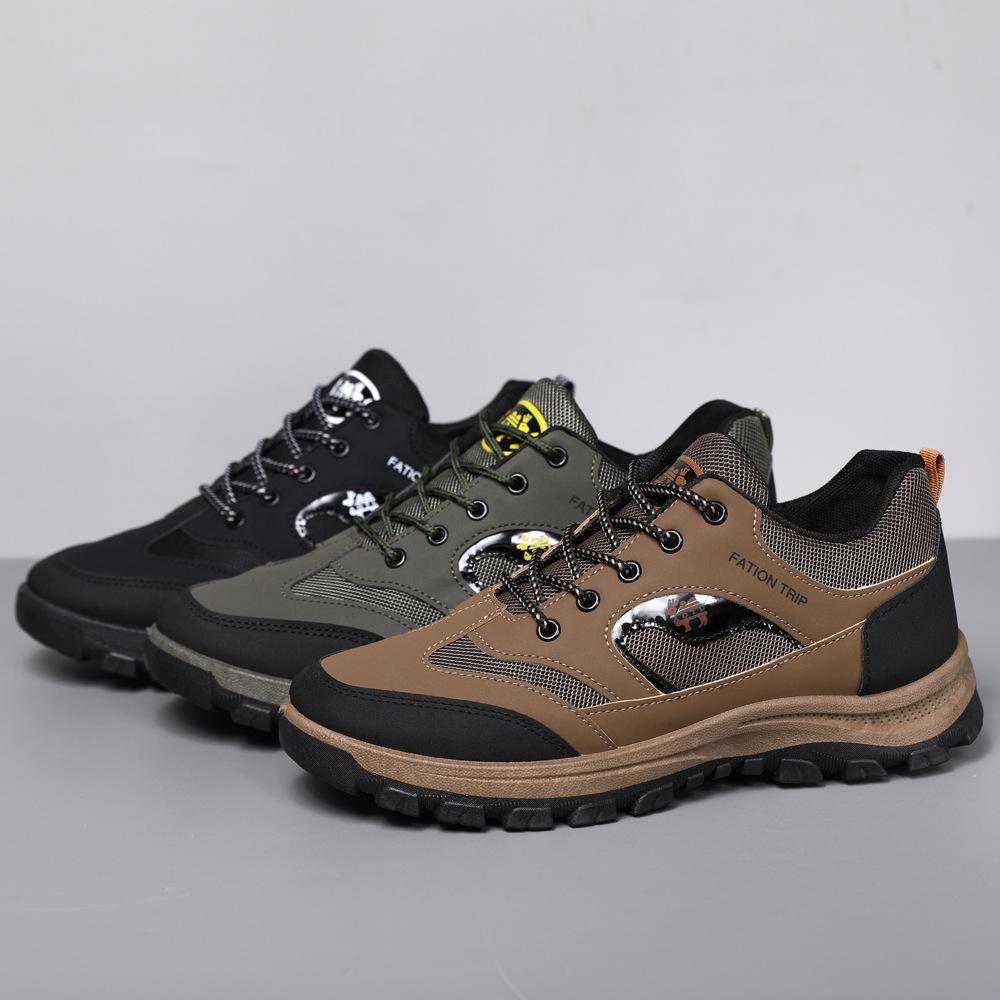 Обувь для походов на открытом воздухе весна 2024: Дышащие, Толстая подошва, Удобные, Износостойкие, Стиль «папа»