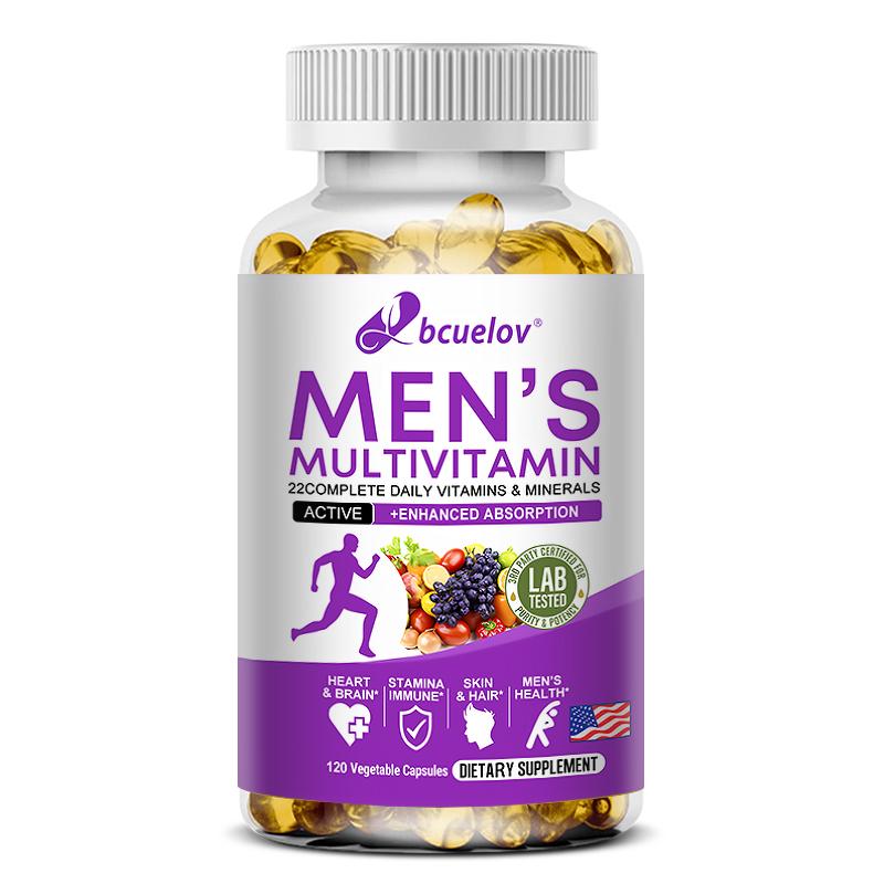 Multivitamins Supplement, With Magnesium, Niacin, 120 Capsules Per Bottle, Vegan