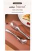 Большая утолщенная одноразовая пластиковая ложка - для супа, фастфуда, десерта, мороженого и риса
