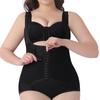 Women Compression Shapewear With Front Buckle Tummy Control Underbust Push Up Shaper Slimming Butt Lifter Fajas