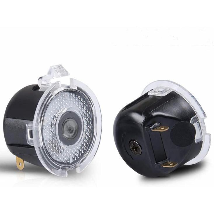 Yankok Side Mirror Projector Shadow Lights for F150 Expedition Explorer Everest Flex Focus Fusion C-Max Escape Edge Taurus Ranger Mustang (2 Pack